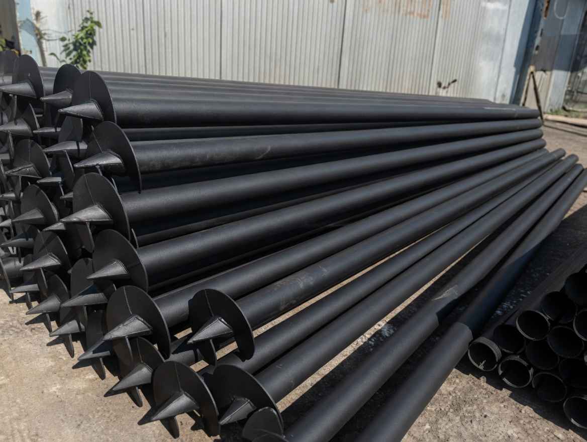 Сваи 76 мм для каркасных объектов